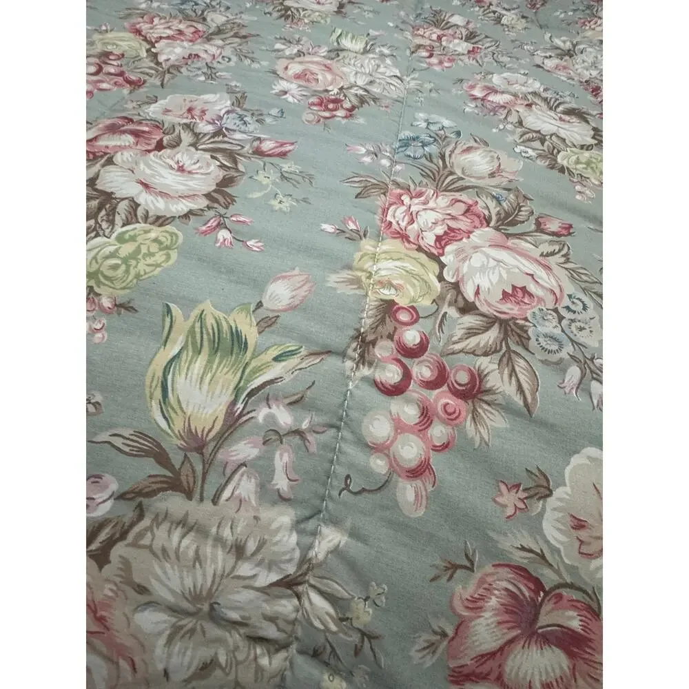 Ralph Lauren Charlotte Vintage Cottage Rose Comforter F / Q